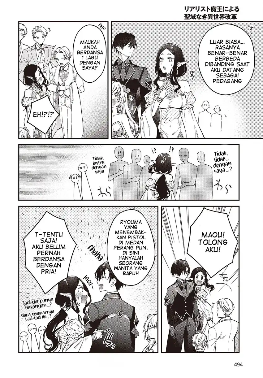 Baca Realist Maou Niyoru Seiiki Naki Isekai Kaikaku - Chapter 57 halaman 15