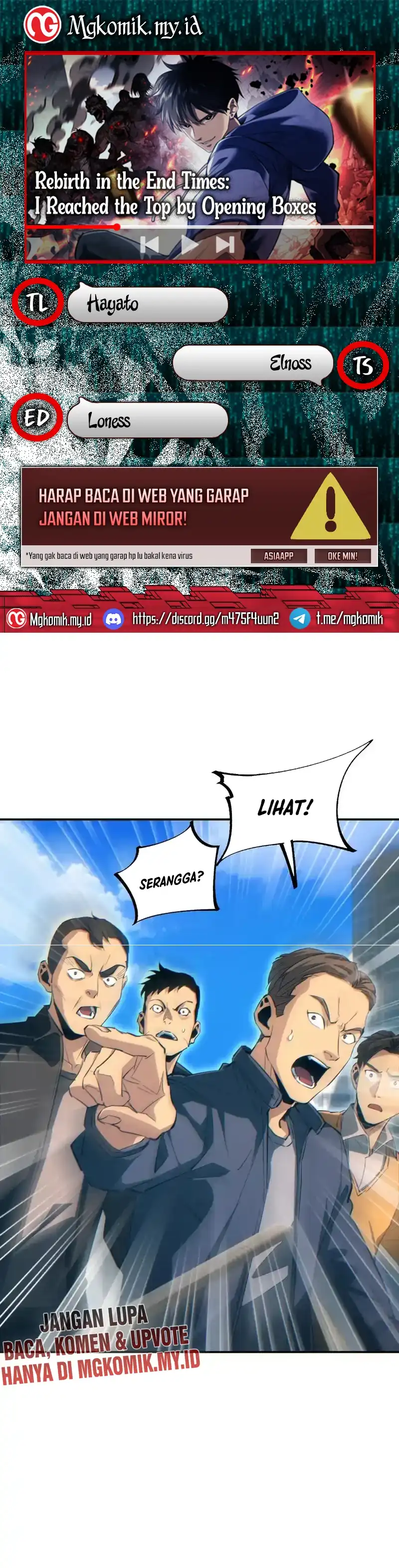 Baca Rebirth in the Apocalypse: I Reach the Top by Opening Boxes - Chapter 84 halaman 1