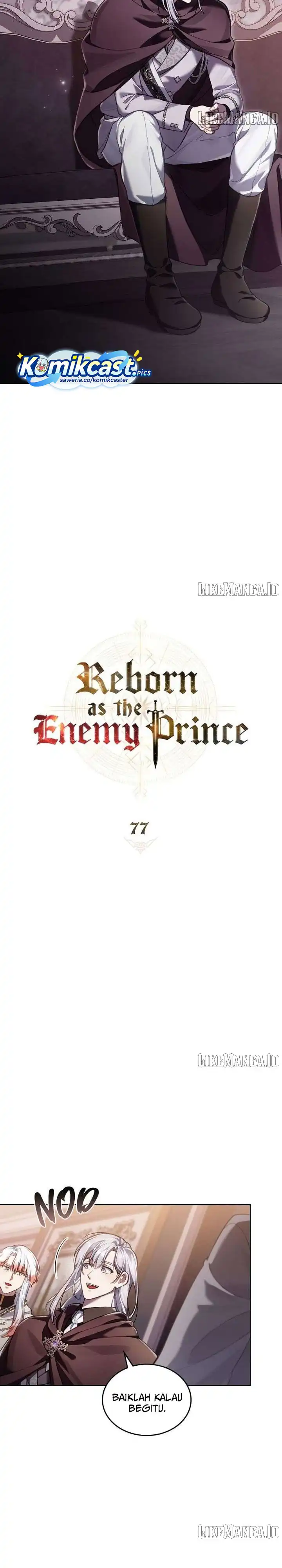 Reborn as the Enemy Prince Chapter 77 page 18