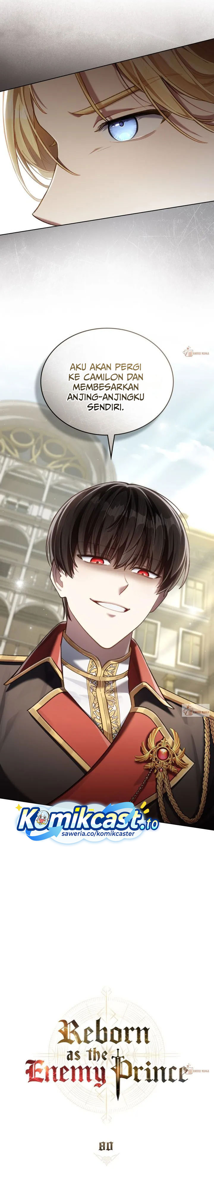 Baca Reborn as the Enemy Prince - Chapter 80 halaman 13