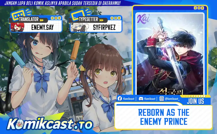 Baca Reborn as the Enemy Prince - Chapter 87 halaman 1