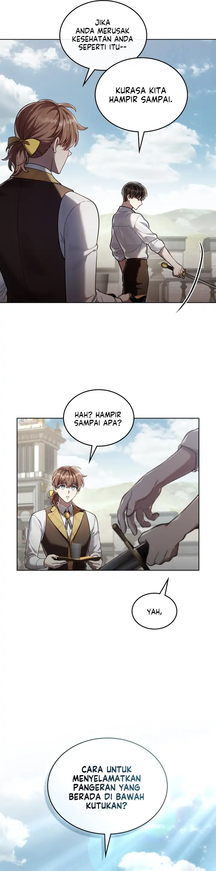 Baca Reborn as the Enemy Prince - Chapter 96 halaman 25