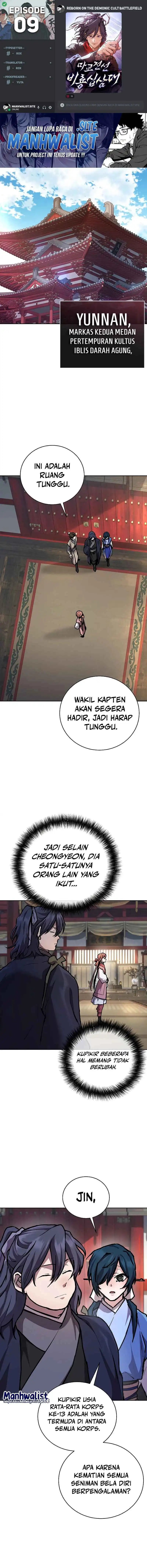 Baca Reborn on the Demonic Cult Battlefield - Chapter 9 halaman 1