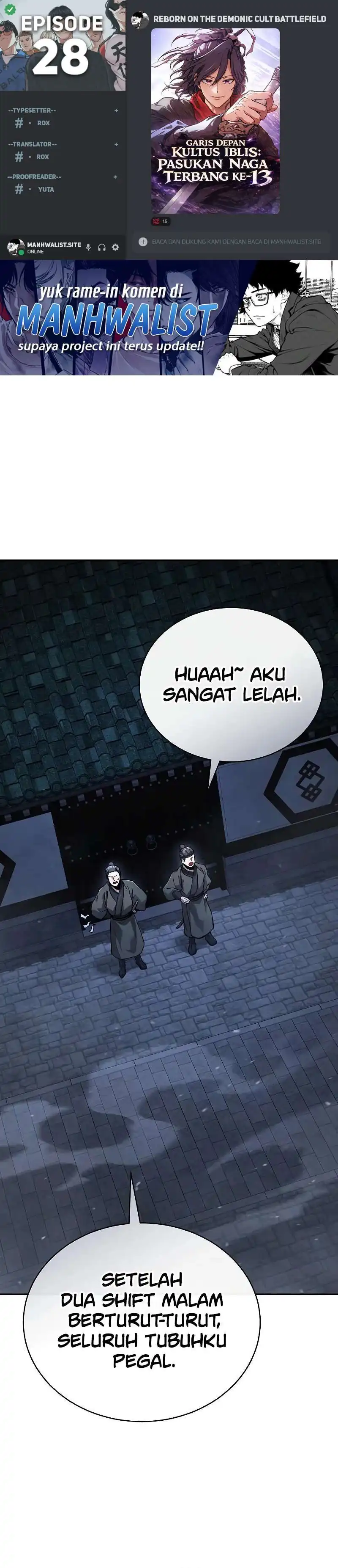 Baca Reborn on the Demonic Cult Battlefield - Chapter 28 halaman 1