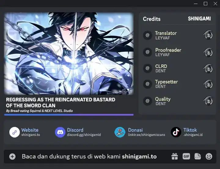 Baca Regressing As The Reincarnated Bastard Of The Sword - Chapter 74 halaman 1