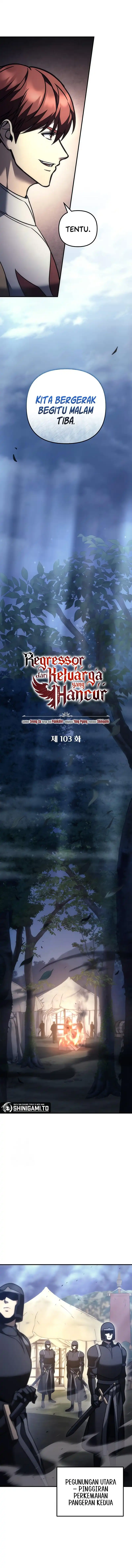 Baca Regressor of the Fallen Family - Chapter 103 halaman 13