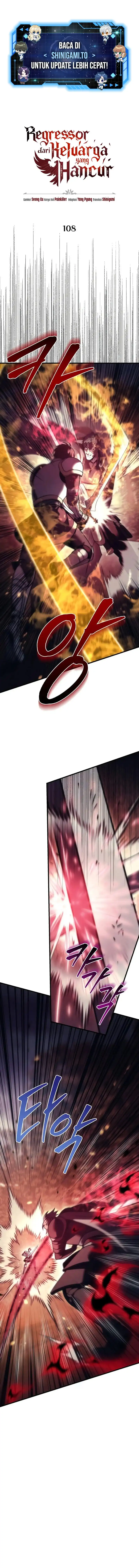 Baca Regressor of the Fallen Family - Chapter 108 halaman 2