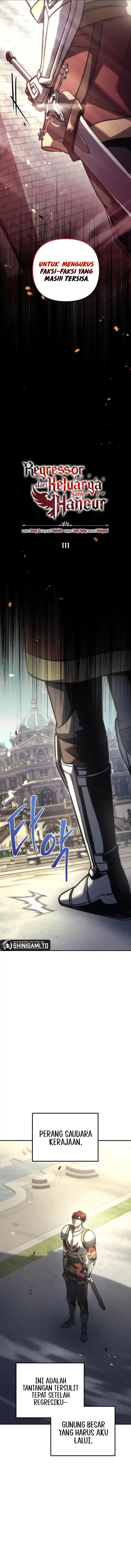 Baca Regressor of the Fallen Family - Chapter 111 halaman 3