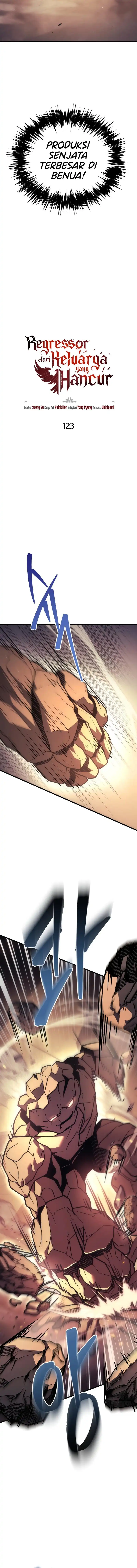 Baca Regressor of the Fallen Family - Chapter 123 halaman 3