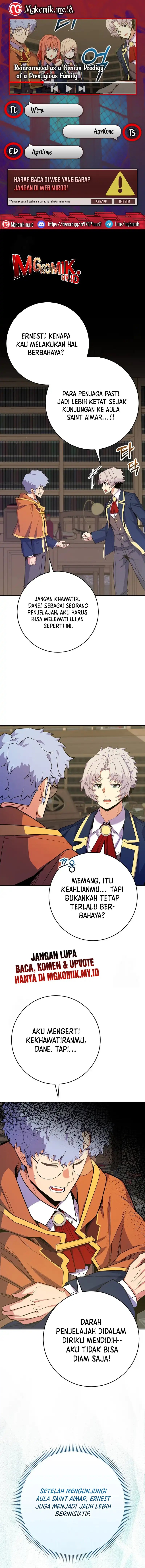 Baca Reincarnated as a Genius Prodigy of a Prestigious Family - Chapter 57 halaman 1