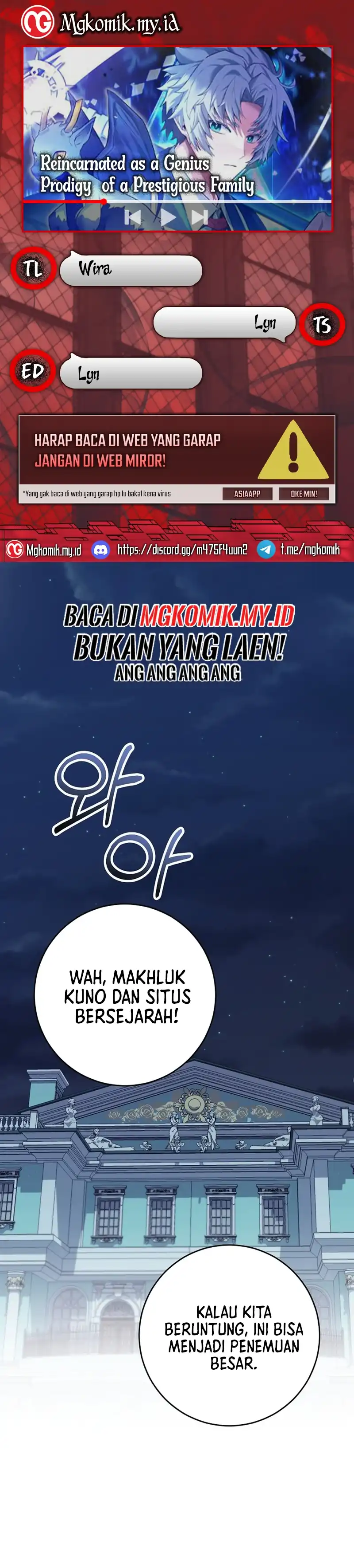 Baca Reincarnated as a Genius Prodigy of a Prestigious Family - Chapter 67 halaman 1