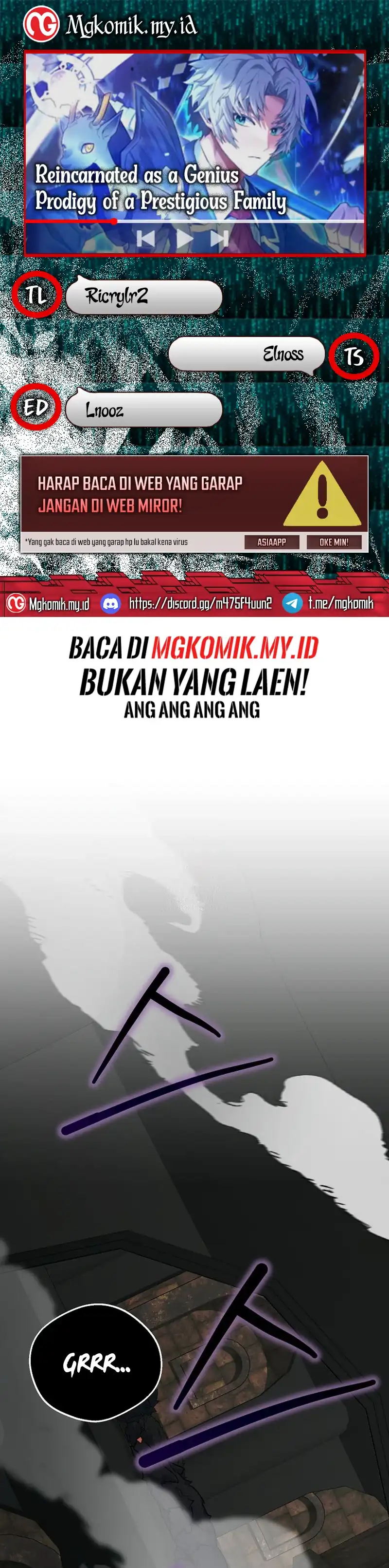 Baca Reincarnated as a Genius Prodigy of a Prestigious Family - Chapter 75 halaman 1