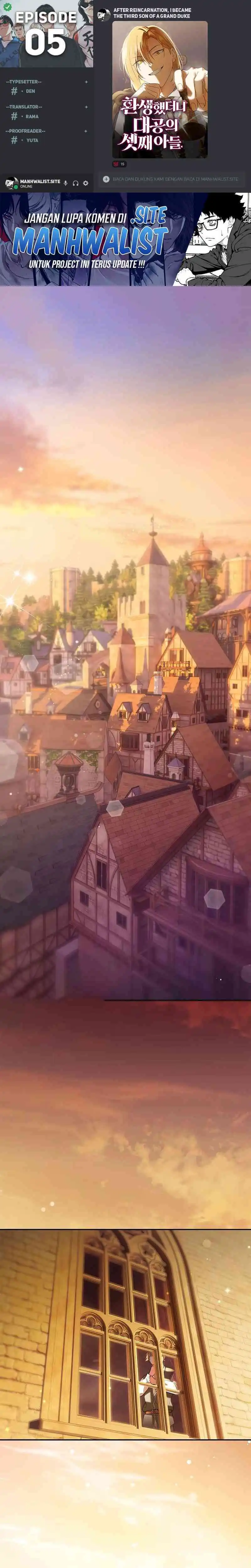 Baca Reincarnated as the Archduke's Son - Chapter 5 halaman 1