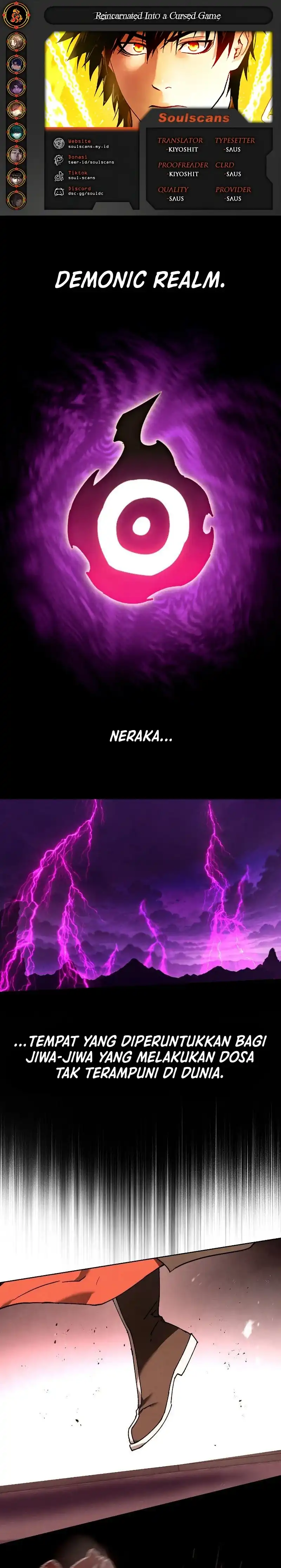 Baca Reincarnated In a Cursed Game - Chapter 40 halaman 1