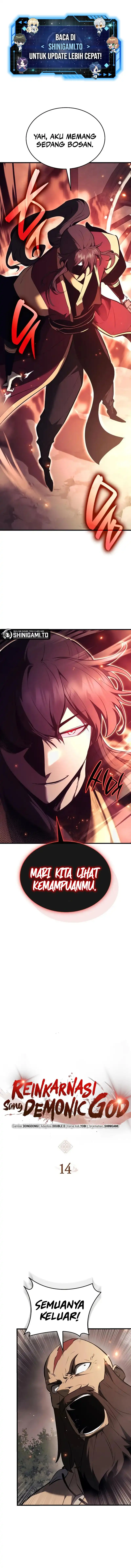 Baca Reincarnation Of The Demonic God (Reincarnation of the Divine Demon) - Chapter 14 halaman 1