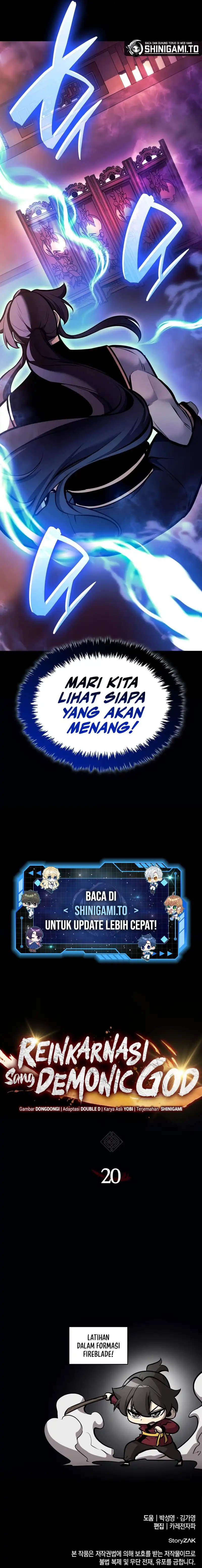 Baca Reincarnation Of The Demonic God (Reincarnation of the Divine Demon) - Chapter 20 halaman 20