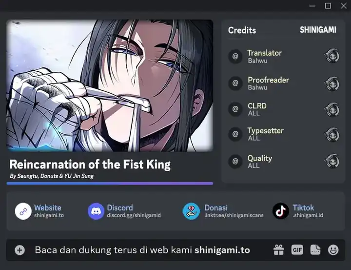 Baca Reincarnation Of The Fist King - Chapter 37 halaman 1