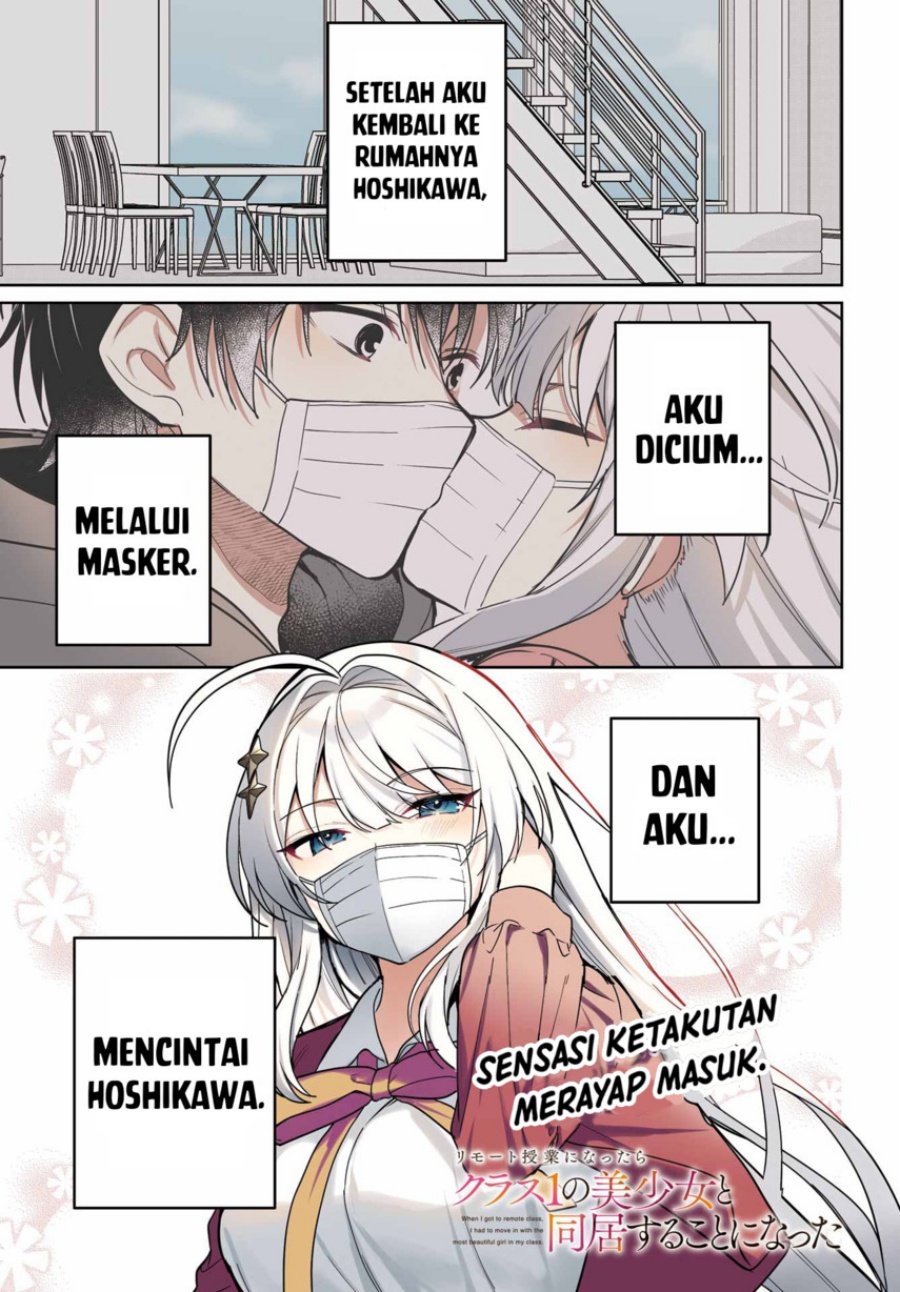 Baca Komik Remote Jugyou ni Nattara Class 1 no Bishoujo to Doukyo Suru Koto ni Natta Chapter 12 halaman 3
