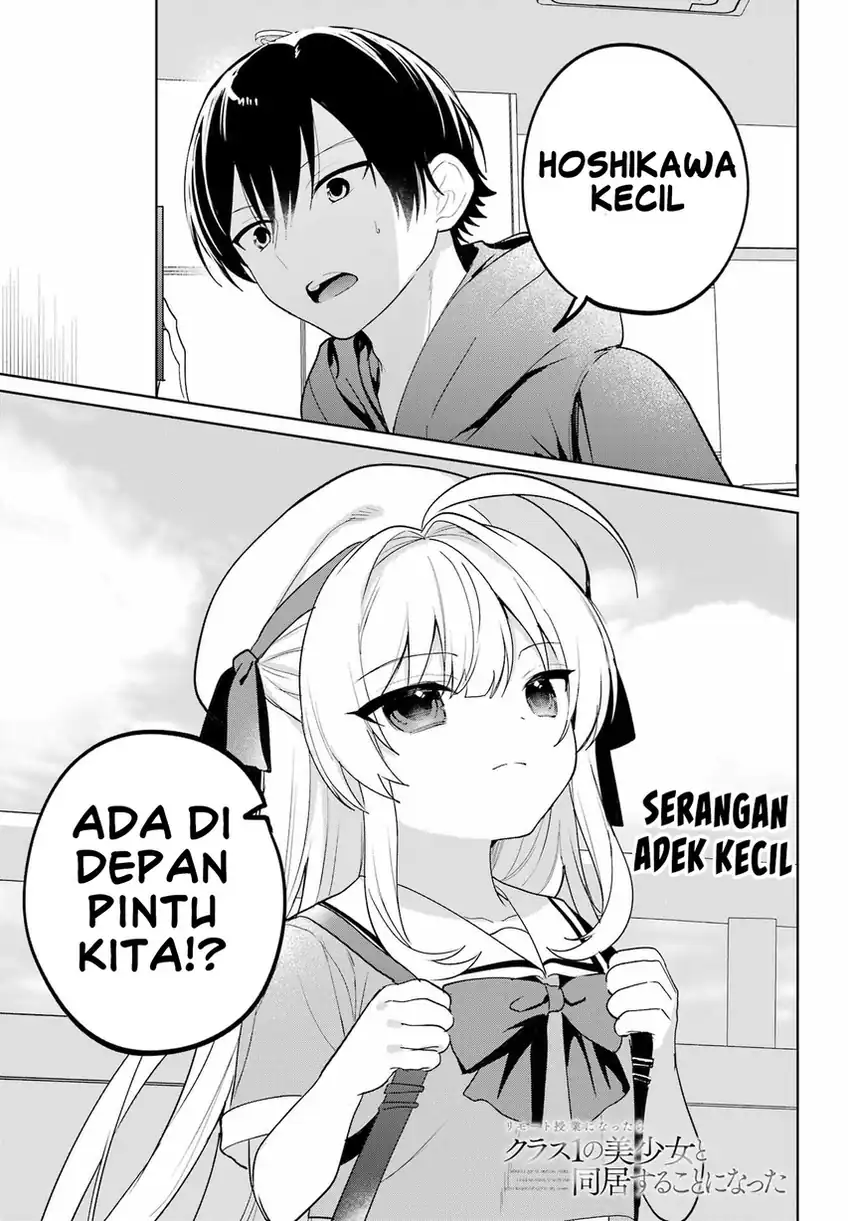 Baca Remote Jugyou ni Nattara Class 1 no Bishoujo to Doukyo Suru Koto ni Natta Chapter 14 - Halaman 3 Baca Remote Jugyou ni Nattara Class 1 no Bishoujo to Doukyo Suru Koto ni Natta - Chapter 14 halaman 3