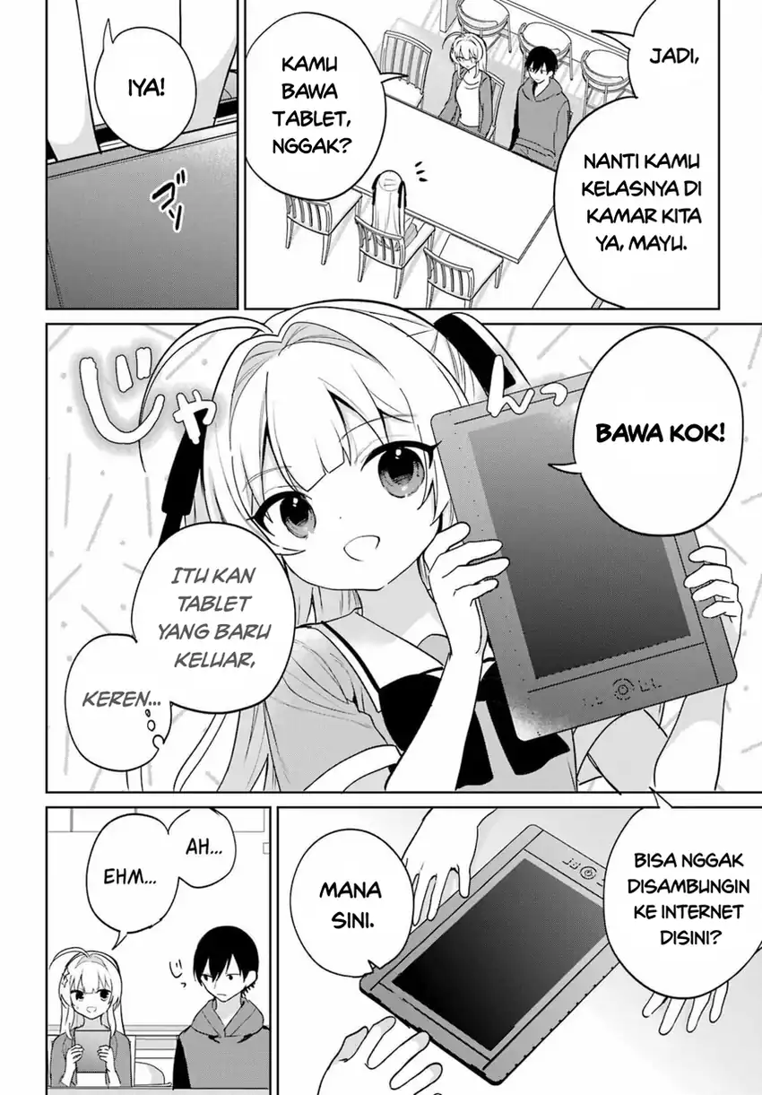 Baca Remote Jugyou ni Nattara Class 1 no Bishoujo to Doukyo Suru Koto ni Natta - Chapter 15 halaman 16