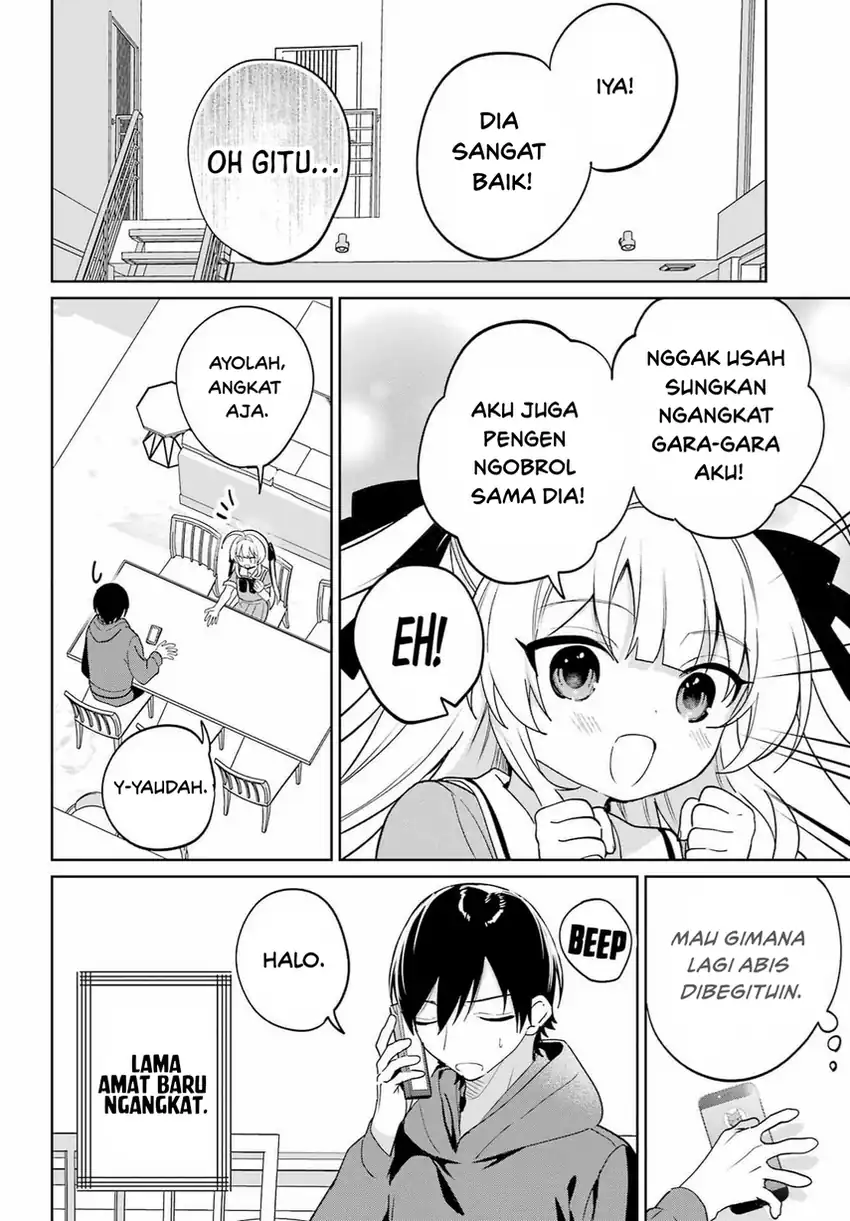 Baca Remote Jugyou ni Nattara Class 1 no Bishoujo to Doukyo Suru Koto ni Natta - Chapter 15 halaman 8