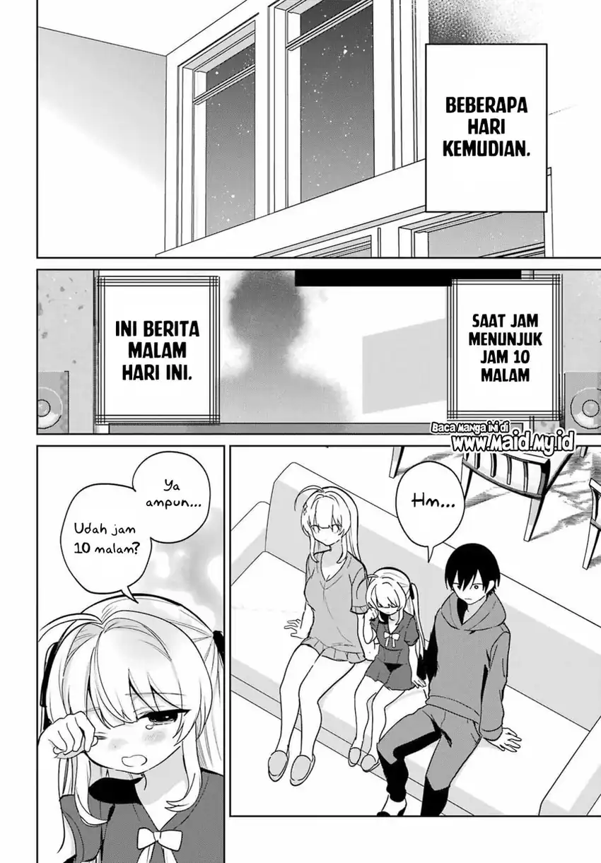 Baca Remote Jugyou ni Nattara Class 1 no Bishoujo to Doukyo Suru Koto ni Natta - Chapter 17 halaman 10