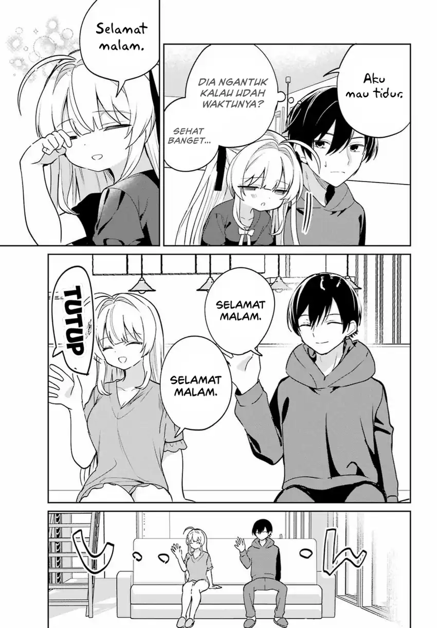 Baca Remote Jugyou ni Nattara Class 1 no Bishoujo to Doukyo Suru Koto ni Natta - Chapter 17 halaman 11