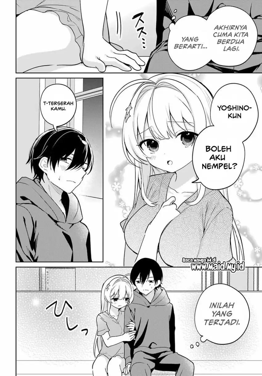 Baca Remote Jugyou ni Nattara Class 1 no Bishoujo to Doukyo Suru Koto ni Natta - Chapter 17 halaman 12