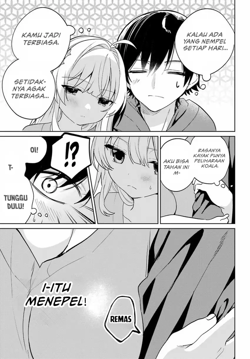 Baca Remote Jugyou ni Nattara Class 1 no Bishoujo to Doukyo Suru Koto ni Natta - Chapter 17 halaman 13