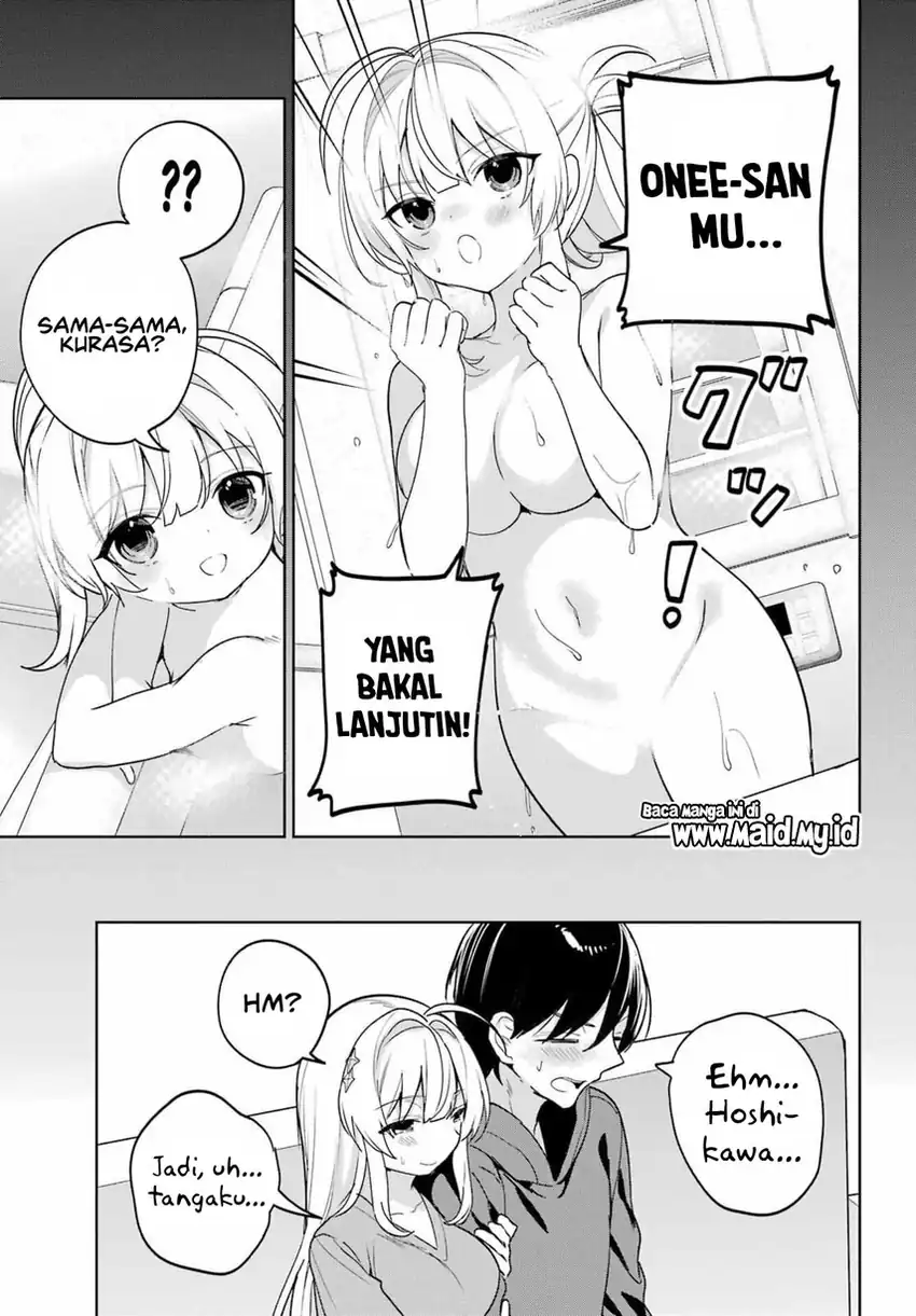 Baca Remote Jugyou ni Nattara Class 1 no Bishoujo to Doukyo Suru Koto ni Natta - Chapter 17 halaman 25