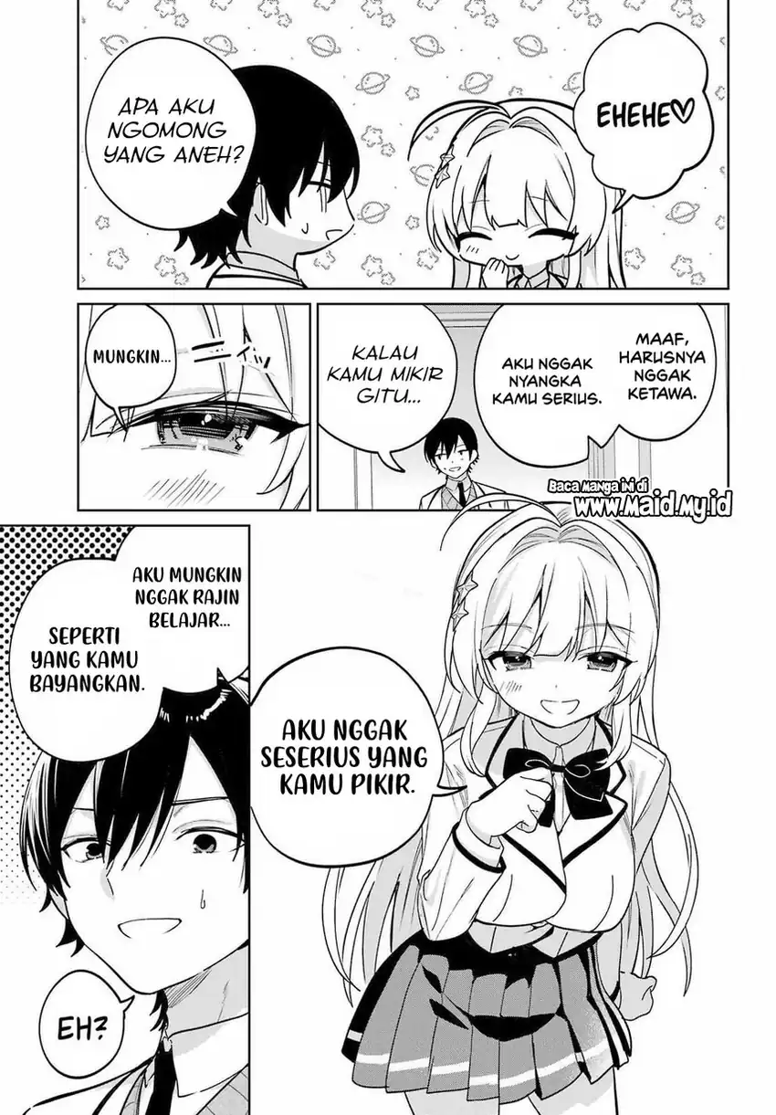 Baca Remote Jugyou ni Nattara Class 1 no Bishoujo to Doukyo Suru Koto ni Natta - Chapter 18 halaman 10