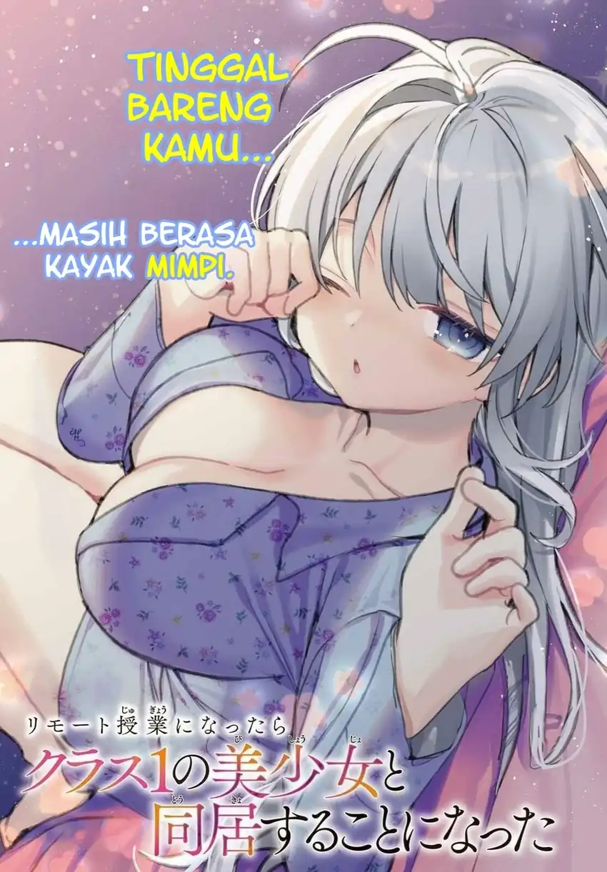 Baca Remote Jugyou ni Nattara Class 1 no Bishoujo to Doukyo Suru Koto ni Natta - Chapter 18 halaman 3