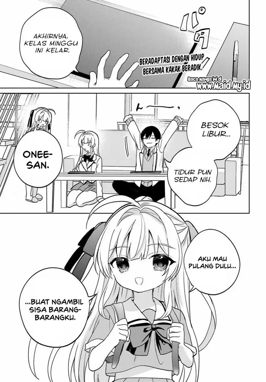 Baca Remote Jugyou ni Nattara Class 1 no Bishoujo to Doukyo Suru Koto ni Natta - Chapter 18 halaman 4