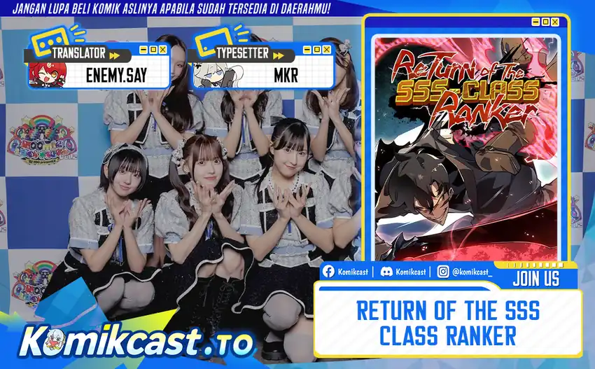 Baca Return of the SSS-Class Ranker - Chapter 170 halaman 1