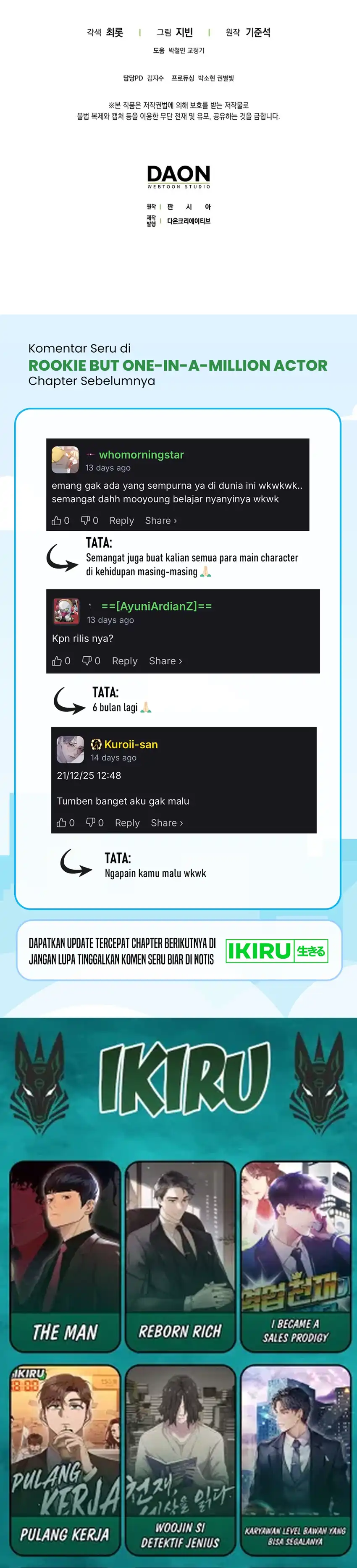 Baca Rookie but One-In-A-Million Actor - Chapter 70 halaman 34