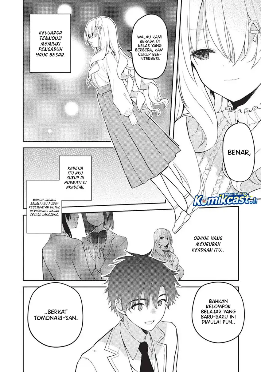 Baca Saijo no Osewa ~Takane no Hana Darakena Meimon Kou de, Gakuin Ichi no Ojou-sama (Seikatsu Noryoku Kaimu) o Kagenagara Osewa suru Koto ni Narimashita~ - Chapter 30 halaman 13