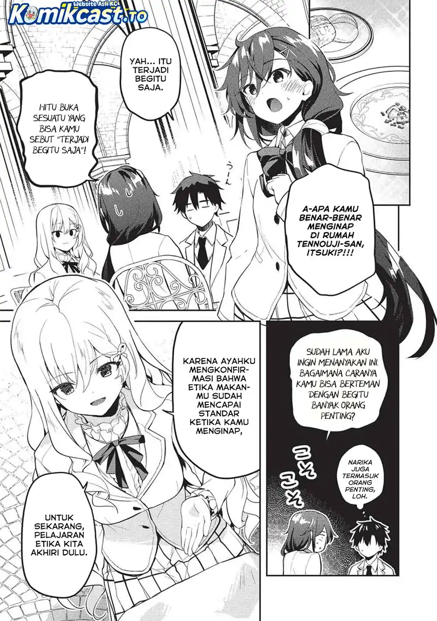 Baca Saijo no Osewa ~Takane no Hana Darakena Meimon Kou de, Gakuin Ichi no Ojou-sama (Seikatsu Noryoku Kaimu) o Kagenagara Osewa suru Koto ni Narimashita~ - Chapter 32 halaman 20