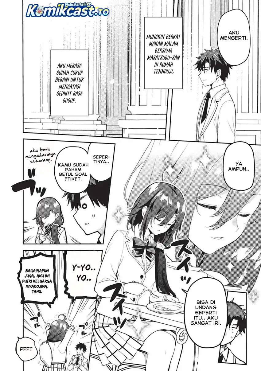 Baca Saijo no Osewa ~Takane no Hana Darakena Meimon Kou de, Gakuin Ichi no Ojou-sama (Seikatsu Noryoku Kaimu) o Kagenagara Osewa suru Koto ni Narimashita~ - Chapter 32 halaman 21