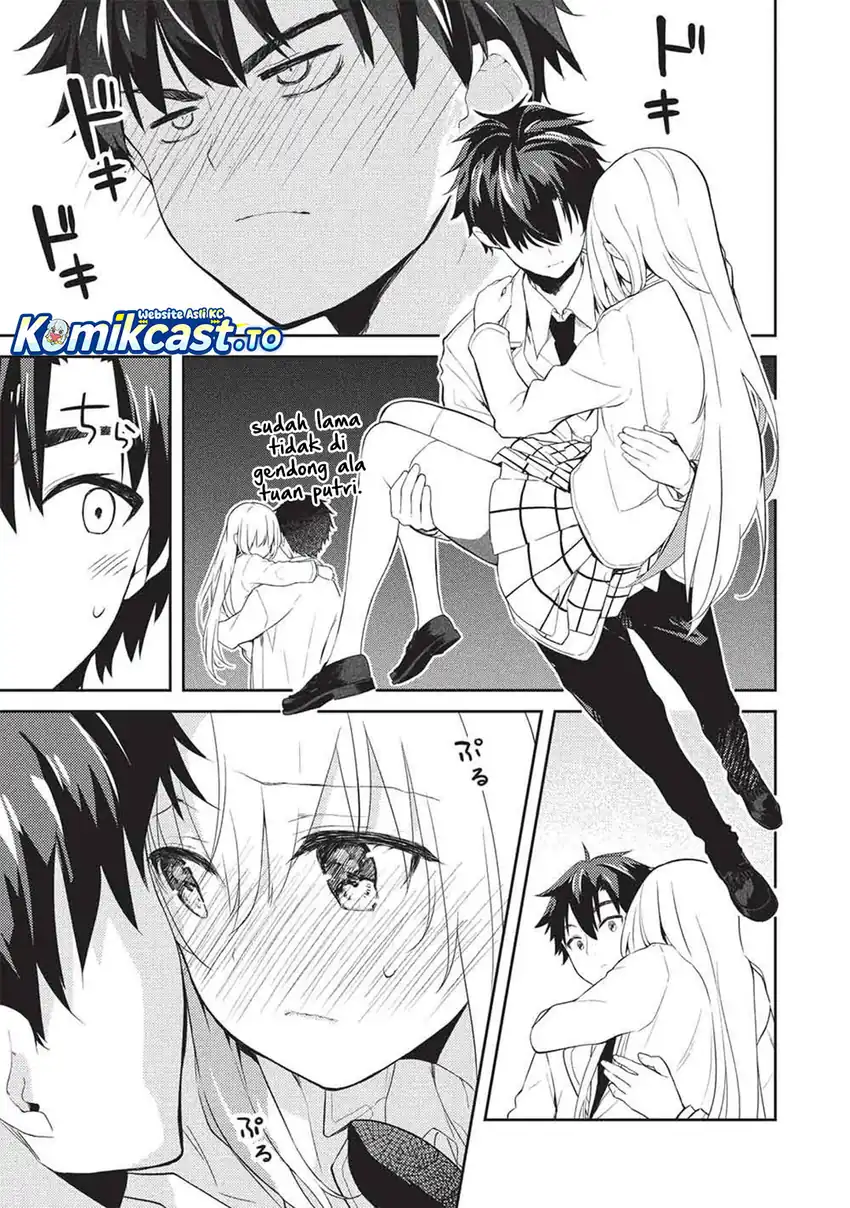 Baca Saijo no Osewa ~Takane no Hana Darakena Meimon Kou de, Gakuin Ichi no Ojou-sama (Seikatsu Noryoku Kaimu) o Kagenagara Osewa suru Koto ni Narimashita~ - Chapter 32 halaman 8