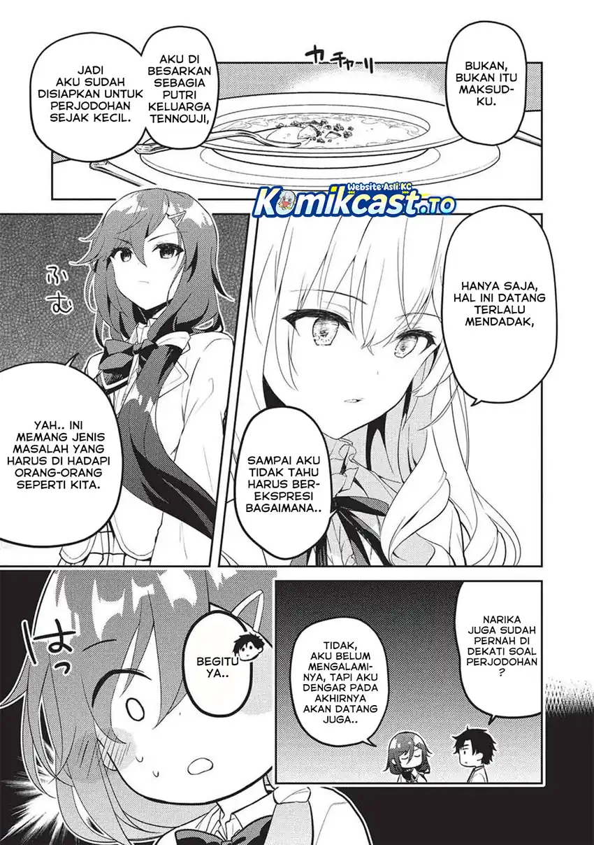 Baca Saijo no Osewa ~Takane no Hana Darakena Meimon Kou de, Gakuin Ichi no Ojou-sama (Seikatsu Noryoku Kaimu) o Kagenagara Osewa suru Koto ni Narimashita~ - Chapter 33 halaman 4