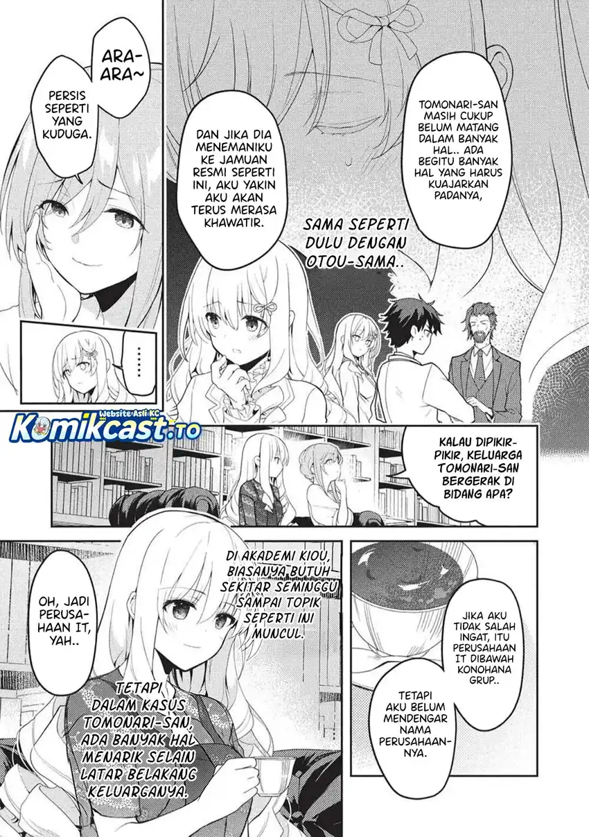 Baca Saijo no Osewa ~Takane no Hana Darakena Meimon Kou de, Gakuin Ichi no Ojou-sama (Seikatsu Noryoku Kaimu) o Kagenagara Osewa suru Koto ni Narimashita~ - Chapter 35 halaman 26