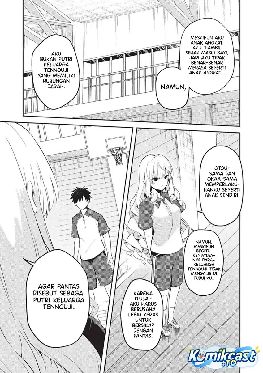 Baca Saijo no Osewa ~Takane no Hana Darakena Meimon Kou de, Gakuin Ichi no Ojou-sama (Seikatsu Noryoku Kaimu) o Kagenagara Osewa suru Koto ni Narimashita~ - Chapter 35 halaman 4