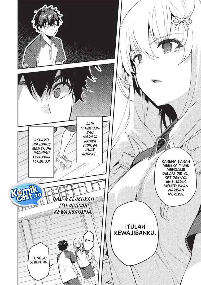 Baca Saijo no Osewa ~Takane no Hana Darakena Meimon Kou de, Gakuin Ichi no Ojou-sama (Seikatsu Noryoku Kaimu) o Kagenagara Osewa suru Koto ni Narimashita~ - Chapter 35 halaman 5