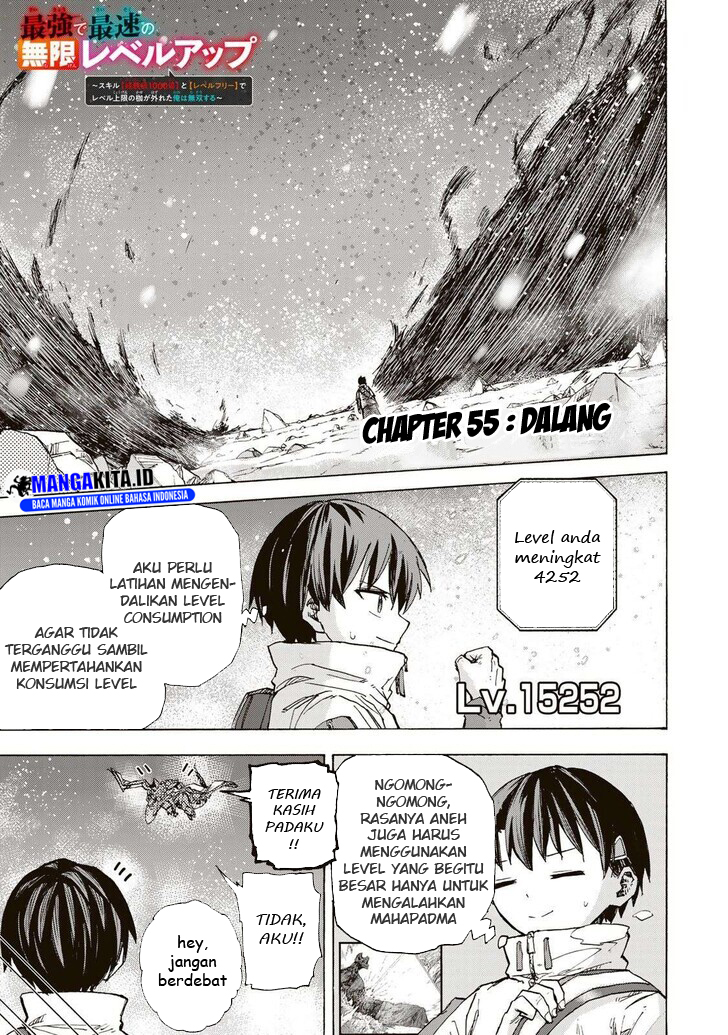 Saikyou de Saisoku no Mugen Level Up Chapter 55 page 4