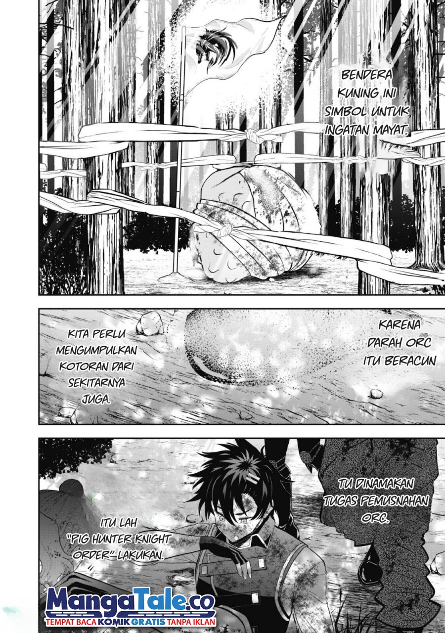 Saikyou Kenshi, Saiteihen Kishidan de Funsenchuu ~Orc wo Chi no Hate Made Oitsumete Zettai ni Shimatsu suru dake no Kantan? Nao Shigotodesu~ Chapter 01 page 24