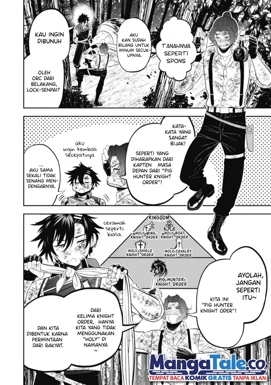 Saikyou Kenshi, Saiteihen Kishidan de Funsenchuu ~Orc wo Chi no Hate Made Oitsumete Zettai ni Shimatsu suru dake no Kantan? Nao Shigotodesu~ Chapter 01 page 12