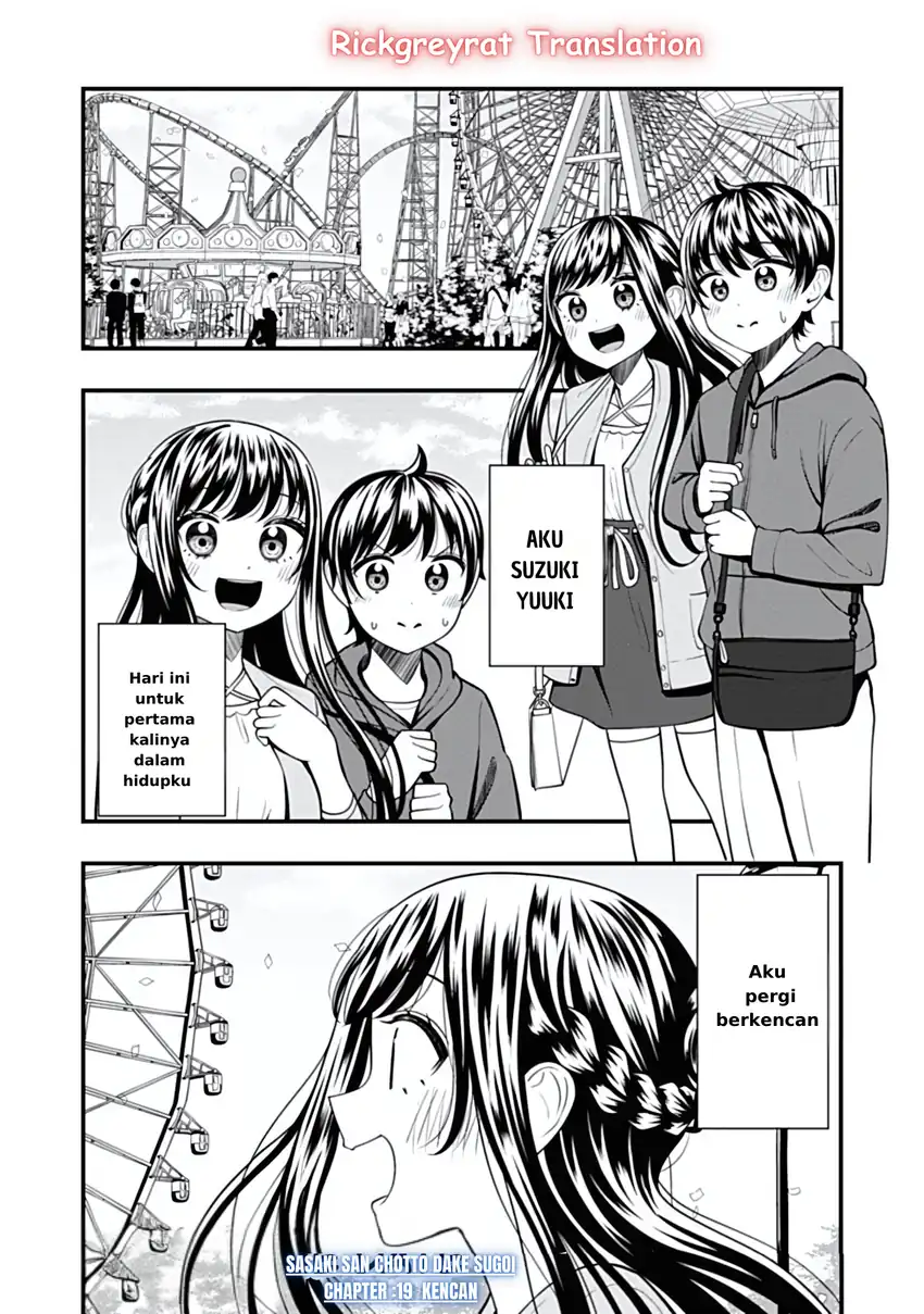 Baca Sasaki-san wa Chotto dake Sugoi. - Chapter 19 halaman 2