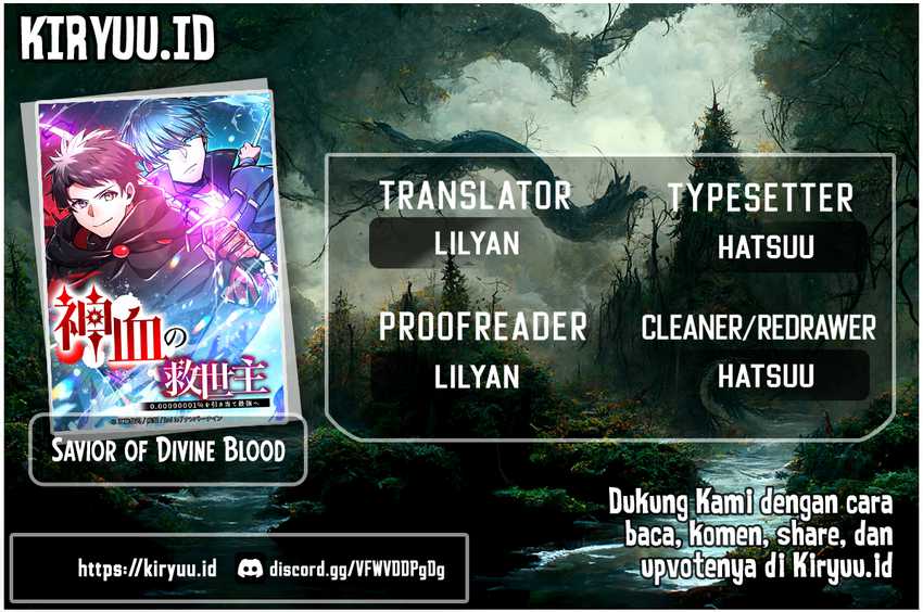 Baca Savior of Divine Blood ~Draw Out 0.00000001% To Become the Strongest~ - Chapter 6 halaman 1