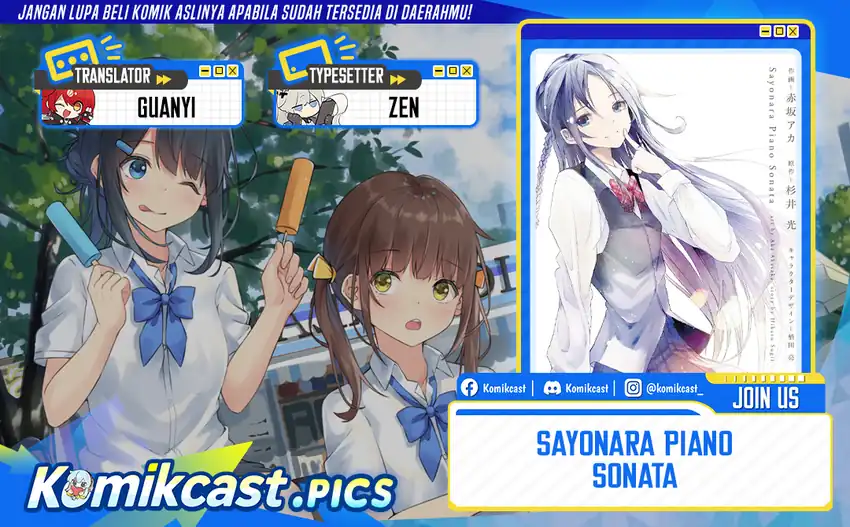 Baca Sayonara Piano Sonata - Chapter 12.5 halaman 1
