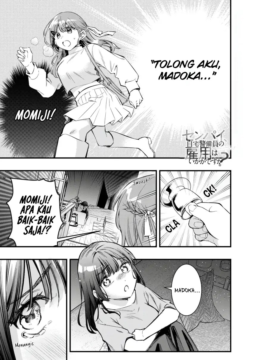 Baca Senpai, Jitaku Keibiin no Koyou wa Ikaga desu ka? - Chapter 11 halaman 3